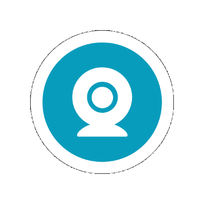 Caching Light Blue Sticker by Geocaching HQ