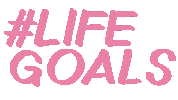 Pink Life Sticker