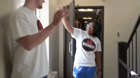 wjcollege giphygifmaker happy celebrate college GIF