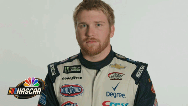 chris buescher WhatDoYouMean GIF by NASCAR on NBC