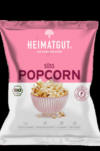 pink popcorn GIF