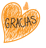 Butterfly Gracias Sticker by EDUPAM MÉXICO