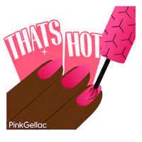 PinkGellac hot girl summer shine Sticker