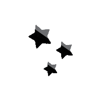 paradox stars lucky star black stars lucky stars Sticker