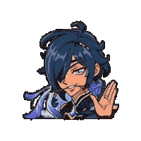 PensiveBon giphygifmaker genshin kaeya Sticker