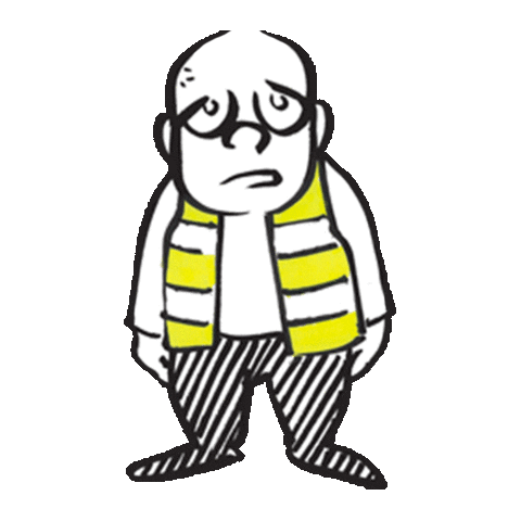 CharlieHebdo giphyupload triste jaune greve Sticker