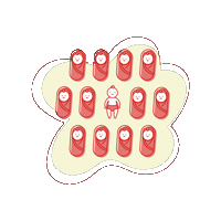 Baby Sticker by StichtingBabyspullen