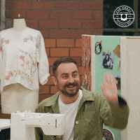 How Are You Hello GIF by The Great British Sewing Bee