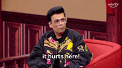 Karan Johar Pain GIF by Amazon miniTV