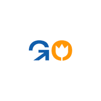 GoJobs work airplane netherlands holland Sticker