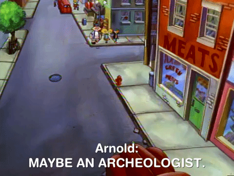 hey arnold nicksplat GIF