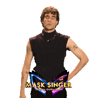 Sad Themaskedsinger Sticker by Mask Singer A3