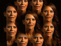 Amy Landecker Kiss GIF by GIPHY IRL