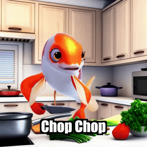 Chop Chop Cooking GIF by TheConfishius