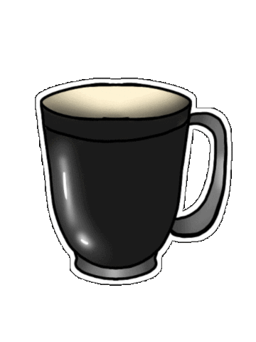 Good Morning Coffee Sticker