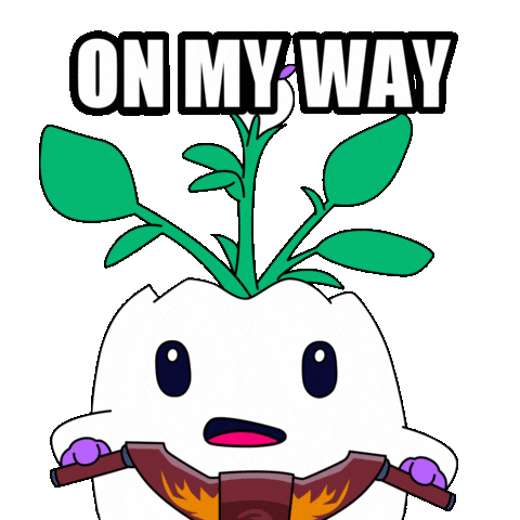 Coming Lets Go Sticker by Magic Eden