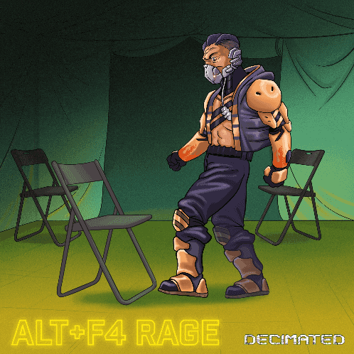 Crypto Rage GIF by Decimated