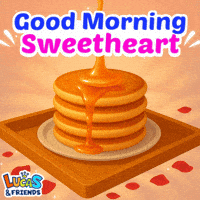 Good Morning Love GIF by Lucas and Friends by RV AppStudios