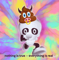 Death Skull GIF by PEEKASSO