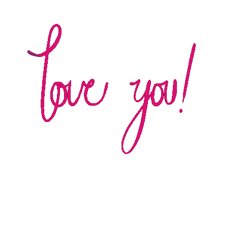 Love Ya Sticker by Deadlyie