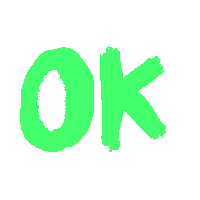 misotuna yes green ok iya Sticker