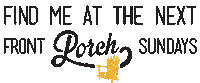 sundays front porch Sticker by estherandelsa