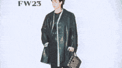 Fashion Week Smile GIF