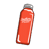 SouthernPressedJuicery juice acai greenville green juice Sticker