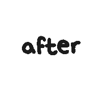 Before And After Sticker by Sentimo