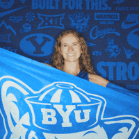 Ncaa Volleyball Go Cougs GIF by BYU Cougars
