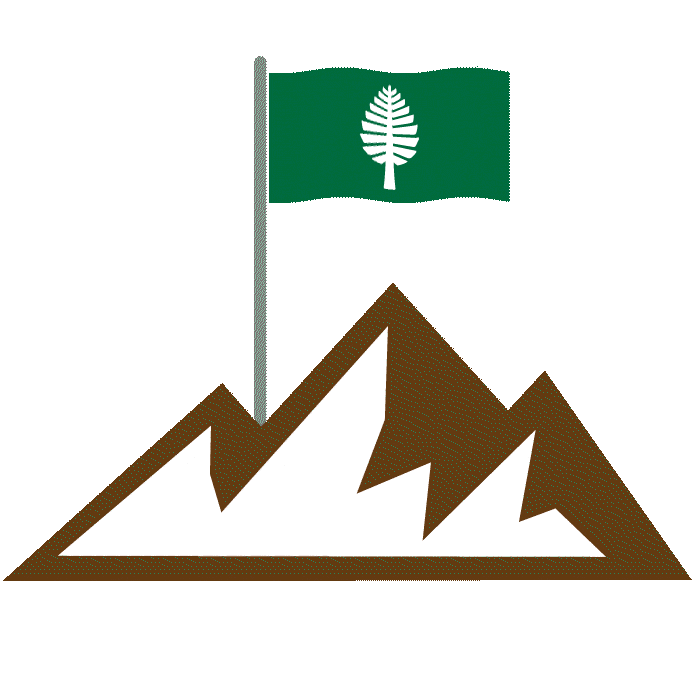 Flag Mountain Sticker by Dartmouth College