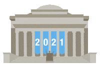 Columbia University Graduation Sticker by Columbia