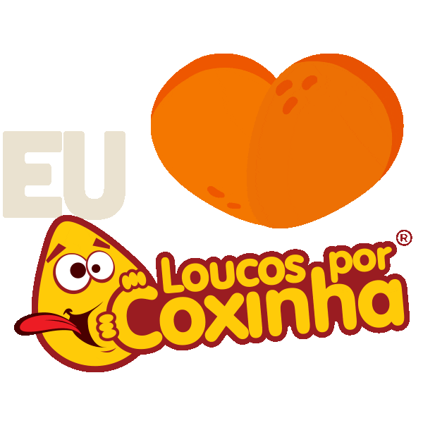 loucosporcoxinha giphyupload coxinha loucos por coxinha Sticker