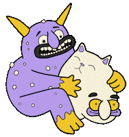 Cat Love Sticker by Nick Ybarra