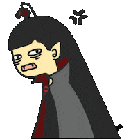 Angry Halloween Sticker