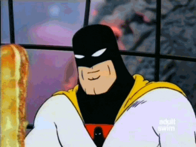 Space Ghost Eating GIF