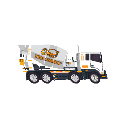 TransbetBetoniarnie cement beton budowa transbet Sticker