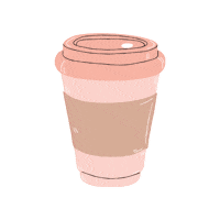 neomedias coffee cafe latte starbucks Sticker