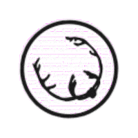 Logo Glitch Sticker by PUBPITCARIBOU