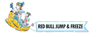 Red Bull Jump And Freeze Sticker by Red Bull