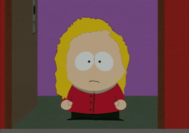 confused bebe stevens GIF by South Park 