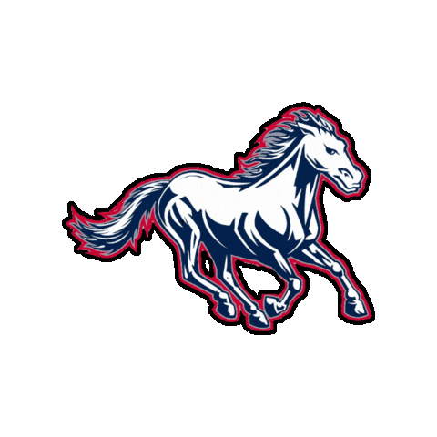 School Mustang Sticker by Heights