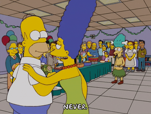 homer simpson celebration GIF