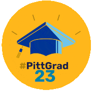 Pitt Panthers Graduation Sticker by University of Pittsburgh
