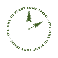 tree grow Sticker by NIKIN