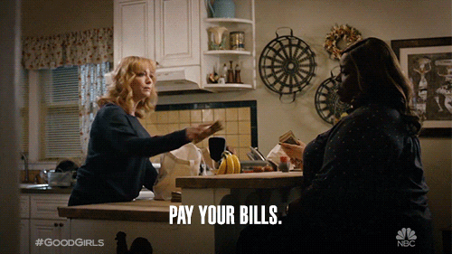 Nbc Pay Your Bills GIF by Good Girls