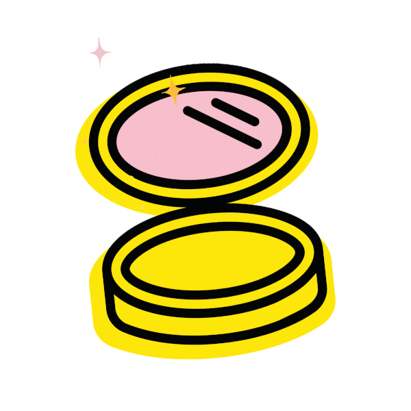PinkLemonadeSCS giphyupload makeup powder pink lemonade Sticker