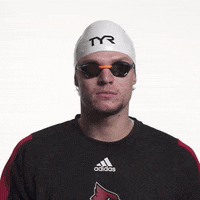 University Of Louisville Swimming GIF by Louisville Cardinals