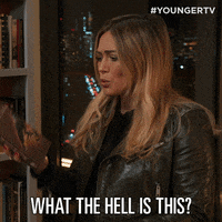 Tv Land What The Hell Is This GIF by YoungerTV