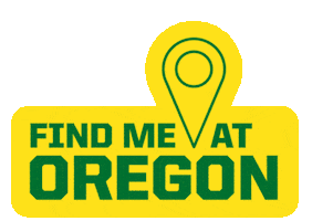 U Of O Ducks Sticker by University of Oregon